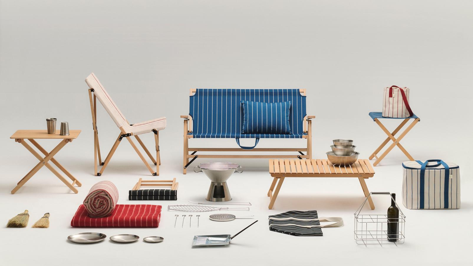 Outdoor market folding sofa | Shop now at HAY.nl